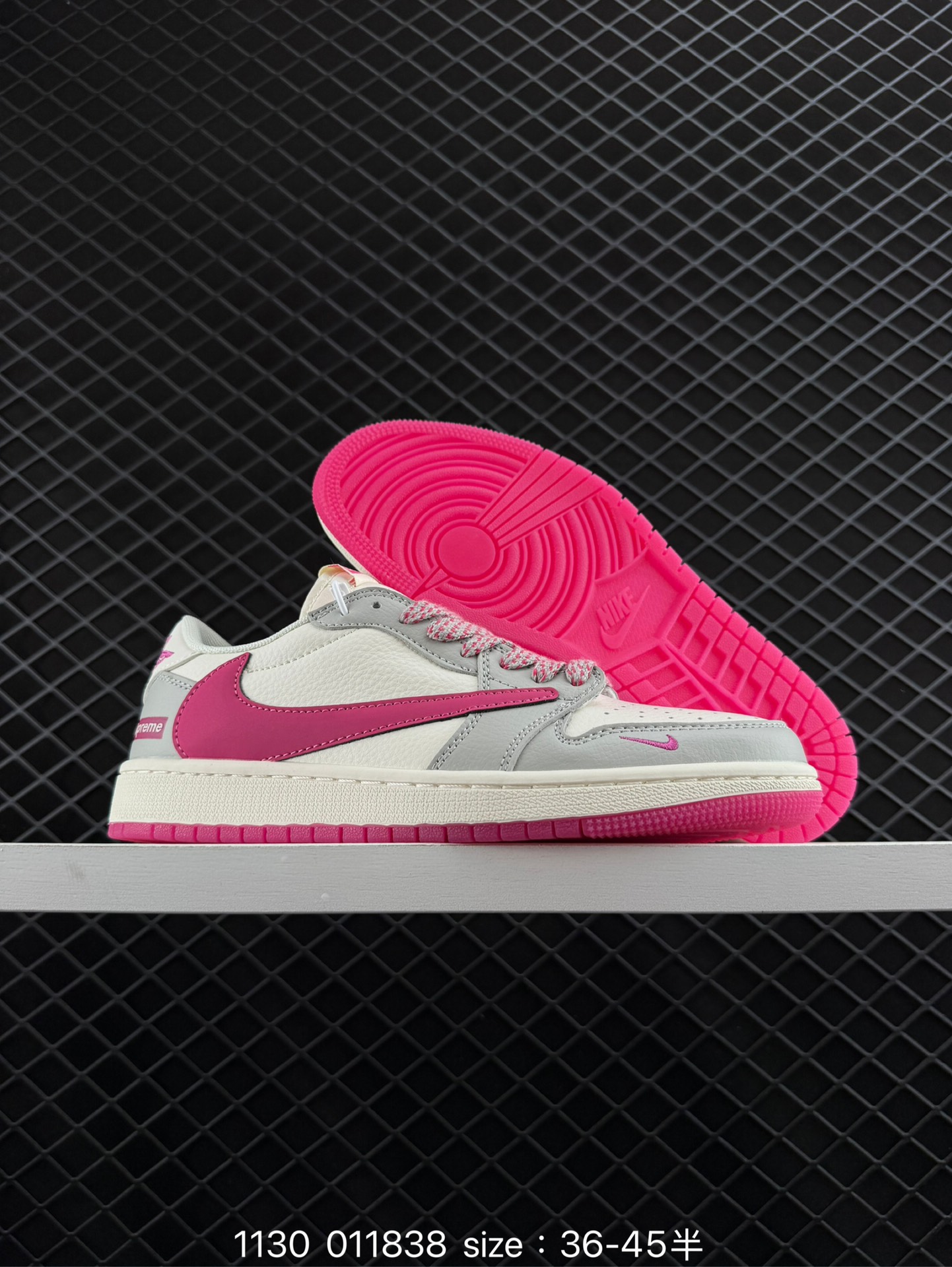 Travis Scott x Air Jordan 1 ” Reverse Mocha “